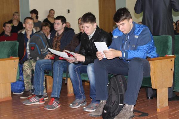 Сотрудники и студенты ГГТУ им. П.О.Сухого посетили гимназию №1 г.Речицы